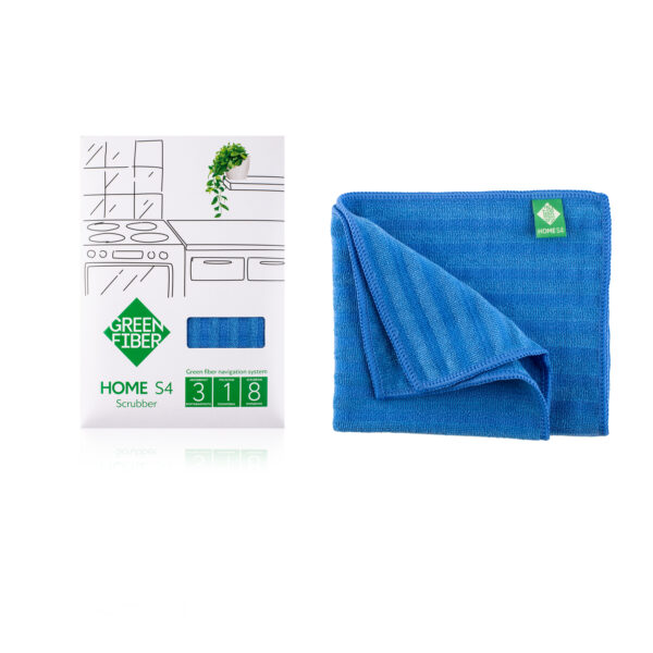 HOME S4 Twist scrubber Fiber for stubborn dirt removal