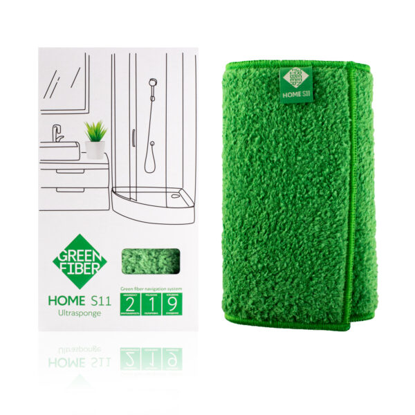 HOME S11 Involver sponge Fiber for stubborn dirt removal
